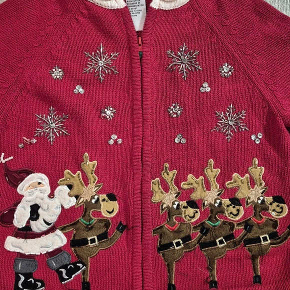 Child’s Tiara Heirloom Vintage Christmas sweater - Picture 1 of 5